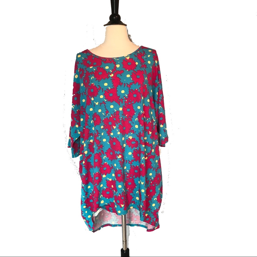LuLaRoe NWT Irma Floral Shirt 2X